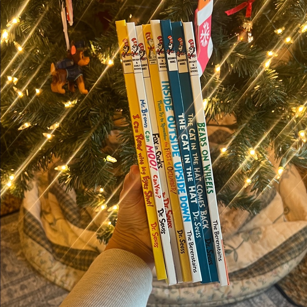 Dr. Seuss Colorful Book Collection - Yellow, Blue, Red
